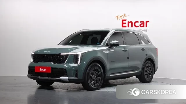 Kia The New Sorento 4th Generation 2023 Темно-зеленый из Кореи
