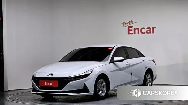 Hyundai Avante (CN7) 2020 Белый из Кореи
