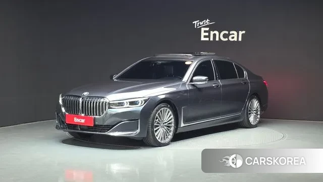 BMW 7 Series (G11) 2019 Синий из Кореи