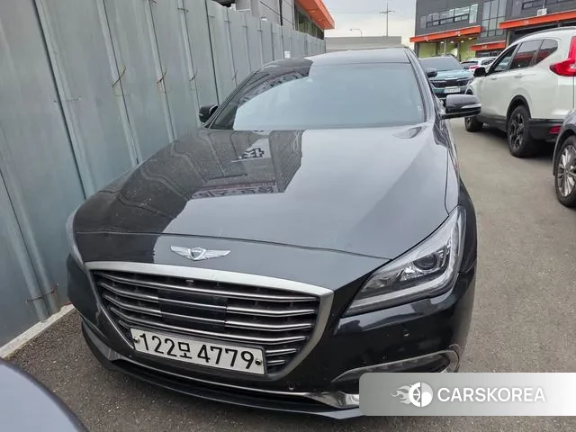 Genesis G80 2018 Черный из Кореи