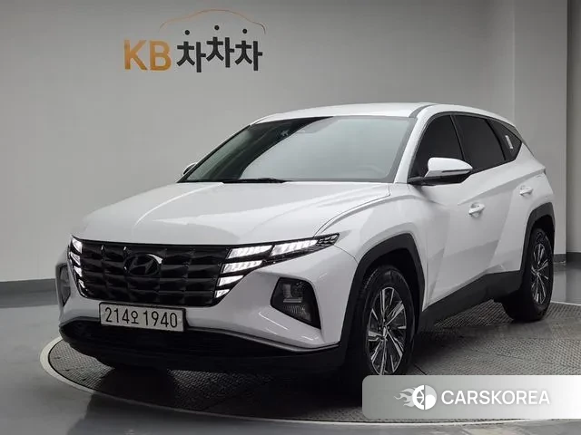 Hyundai Tucson Hybrid (NX4) 2020 Белый из Кореи