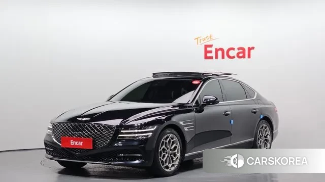 Genesis G80 (RG3) 2021 Черный из Кореи