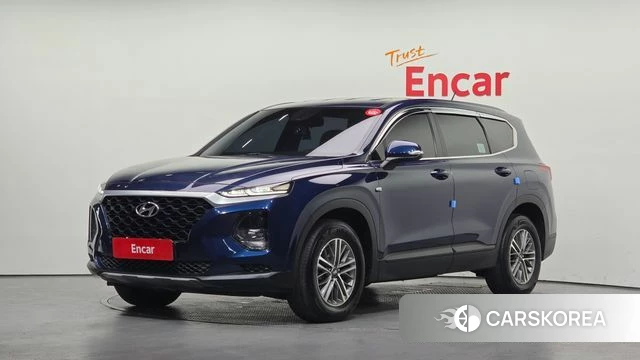 Hyundai Santa Fe TM 2019 Синий из Кореи