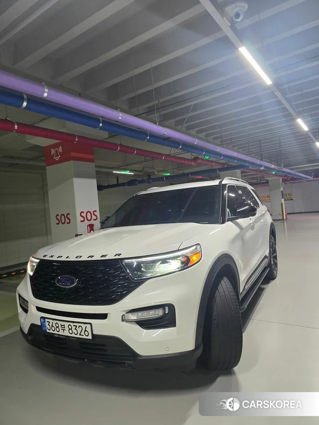 Ford Explorer 6th Generation 2021 Белый из Кореи