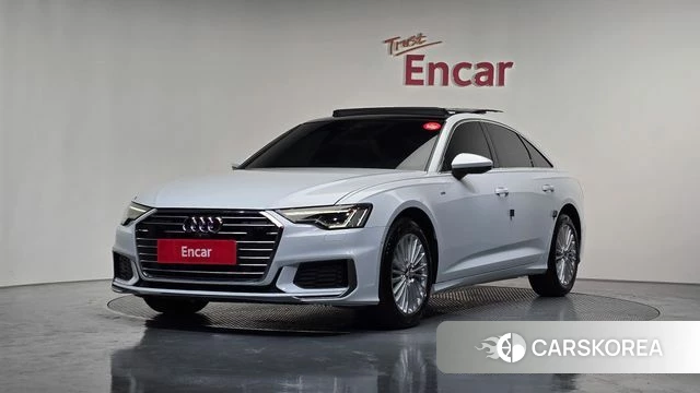 Audi A6 (C8) 2020 Белый из Кореи