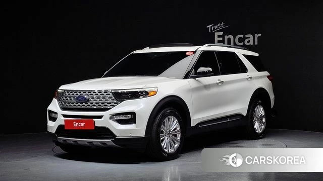 Ford Explorer 6th Generation 2019 Белый из Кореи