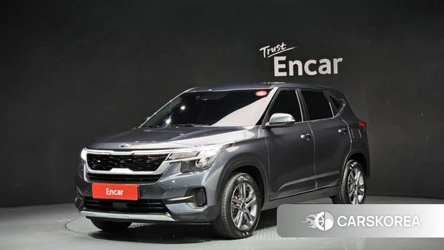 Kia Seltos 2021 Синий из Кореи