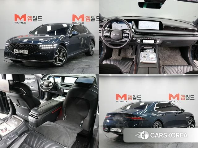 Genesis G90 (RS4) 2022 Синий из Кореи
