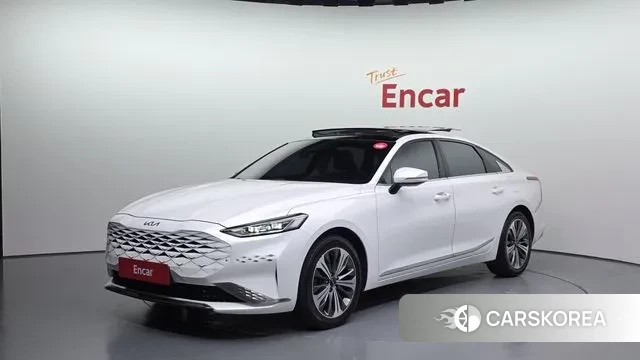 Kia K8 2021 Белый из Кореи