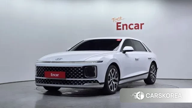 Hyundai Grandeur Hybrid (GN7) 2023 Белый из Кореи