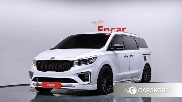 Kia The New Carnival 2018 Белый из Кореи