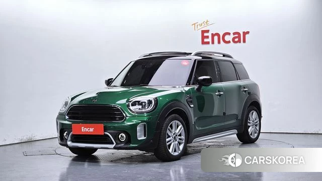Mini Cooper Countryman 2022 Зеленый из Кореи