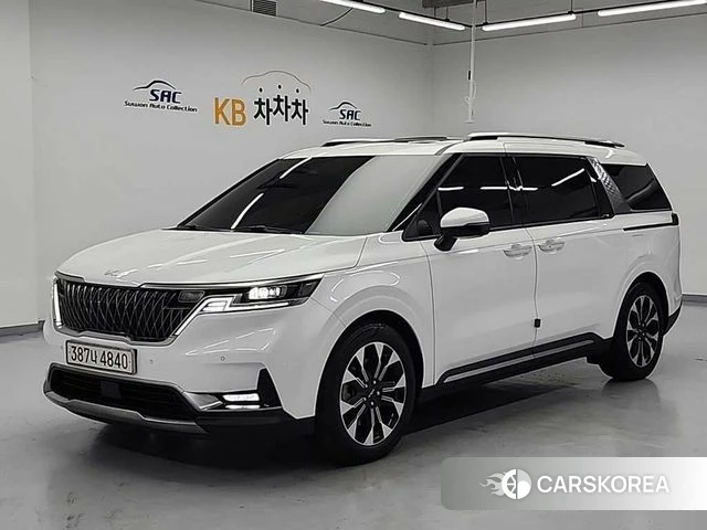 Kia Carnival 4th generation 2022 Белый из Кореи