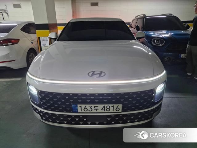 Hyundai Grandeur (GN7) 2022 Белый из Кореи