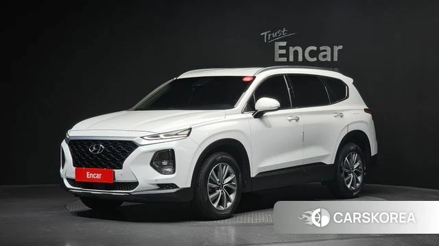 Hyundai Santa Fe TM 2018 Белый из Кореи