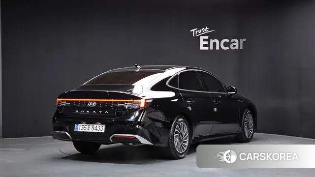 Hyundai Sonata D Edge Hybrid (DN8) 2025 Черный из Кореи