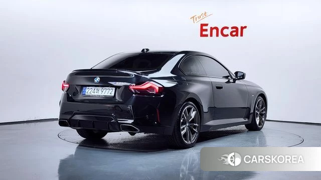 BMW 2 Series (G42) 2023 Черный из Кореи