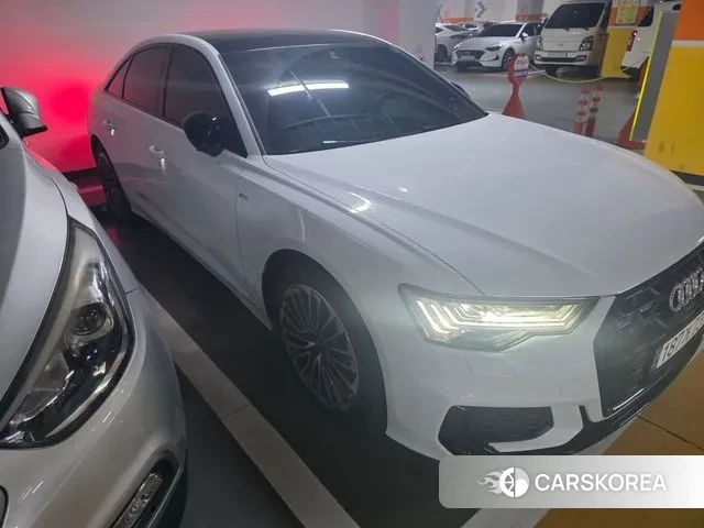 Audi A6 (C8) 2024 Белый из Кореи
