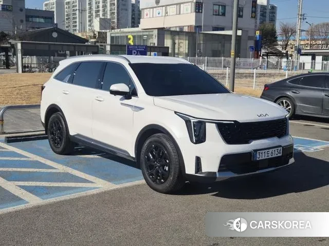 Kia The New Sorento 4th Generation 2025 Белый из Кореи