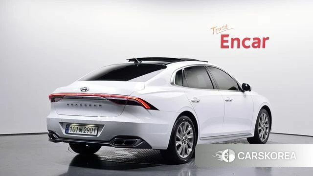 Hyundai The New Grandeur IG Hybrid 2020 Белый из Кореи
