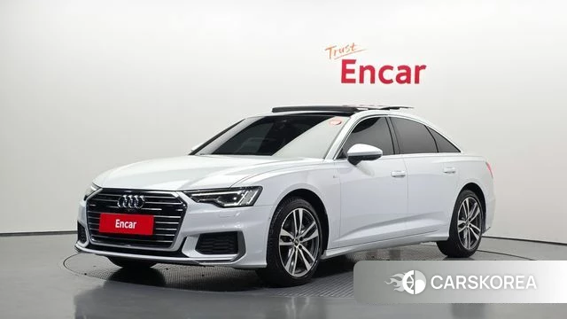 Audi A6 (C8) 2022 Белый из Кореи