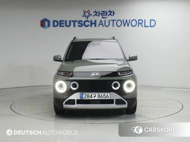 Hyundai Casper 2023 Темно-зеленый из Кореи