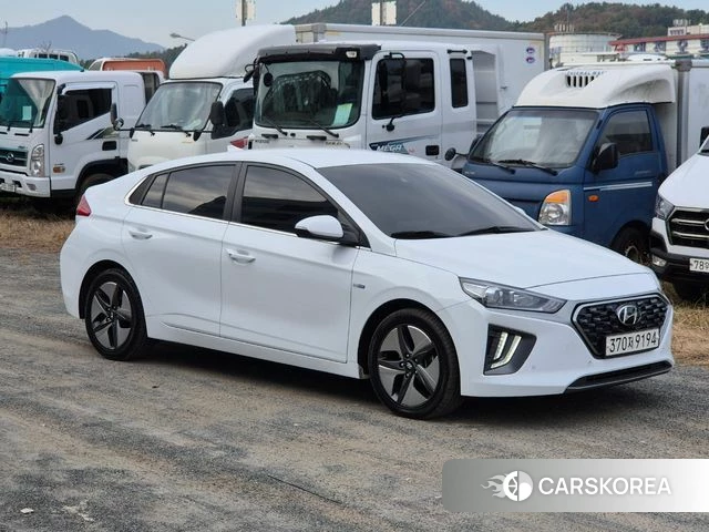 Hyundai The New Ionic Hybrid 2019 Белый из Кореи