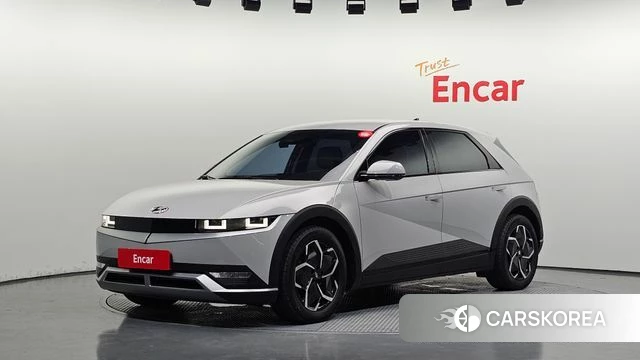 Hyundai Ionic 5 2021 Серебристо-серый из Кореи