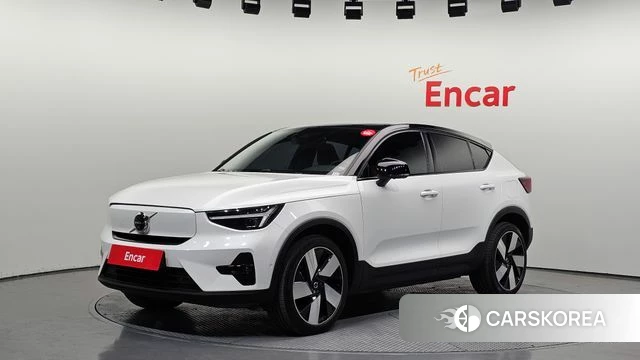 Volvo C40 Richards 2022 Белый из Кореи
