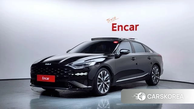 Kia K8 2021 Черный из Кореи