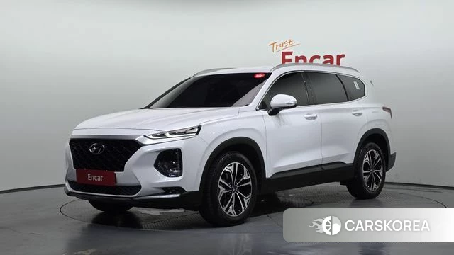 Hyundai Santa Fe TM 2018 Белый из Кореи