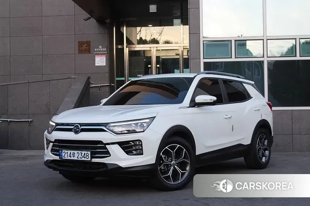 Ssangyong Beautiful Korando 2021 Белый из Кореи