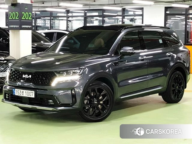 Kia Sorento 4th Generation 2022 Серый из Кореи