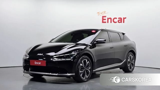 Kia EV6 2022 Черный из Кореи