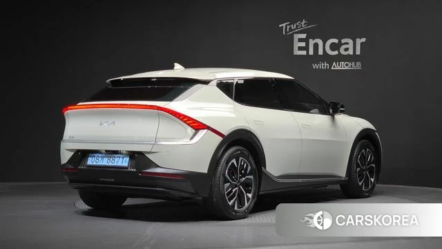 Kia EV6 2023 Жемчужный цвет из Кореи