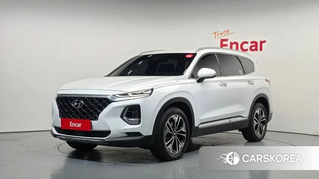 Hyundai Santa Fe TM 2020 Белый из Кореи