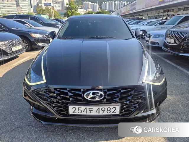 Hyundai Sonata (DN8) 2021 Черный из Кореи