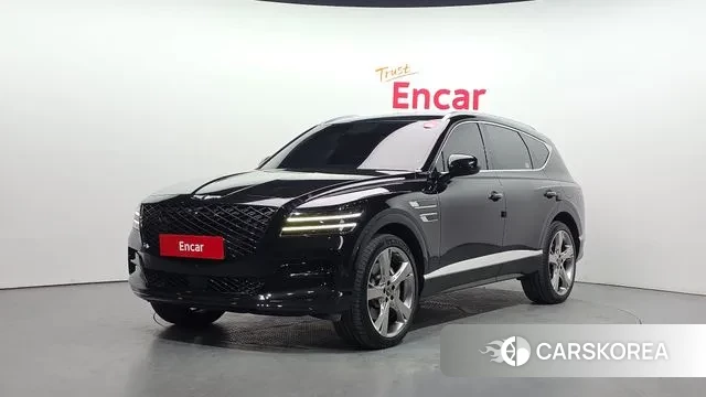 Genesis GV80 2021 Черный из Кореи