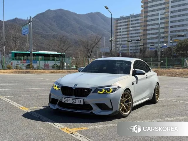 BMW M2 (F87) 2019 Серебристо-серый из Кореи