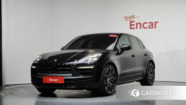 Porsche Macan 2022 Черный из Кореи