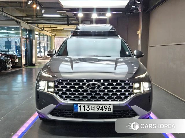 Hyundai The New Santa Fe 2020 Серый из Кореи