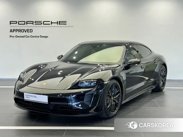 Porsche Taycan 2023 Черный из Кореи