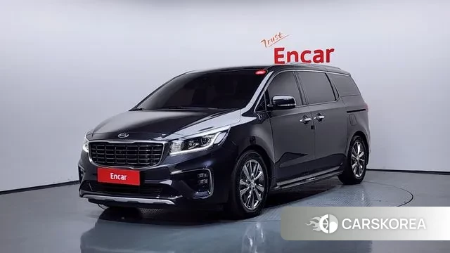 Kia The New Carnival 2019 Черный из Кореи