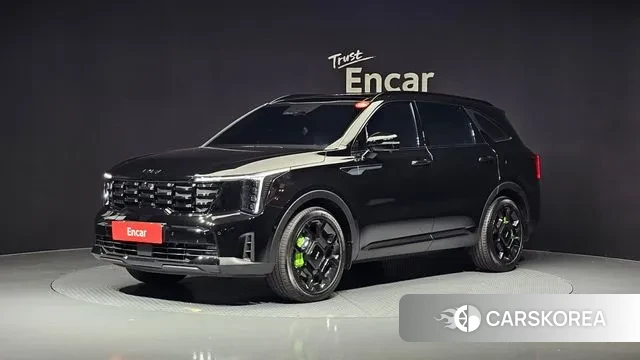 Kia The New Sorento 4th Generation 2024 Черный из Кореи