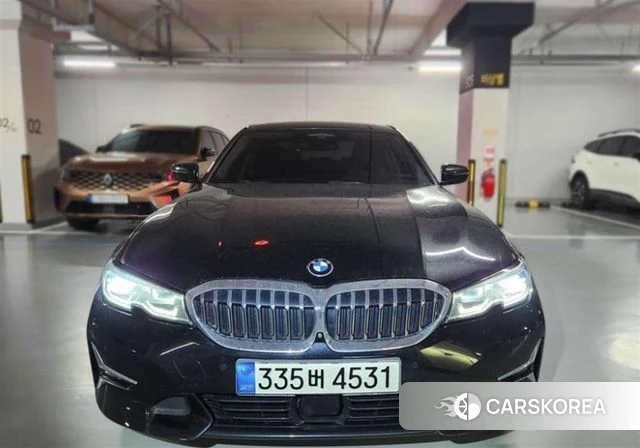 BMW 3 Series (G20) 2021 Черный из Кореи