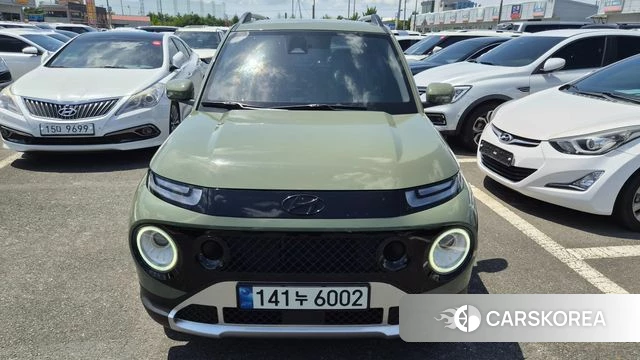 Hyundai Casper 2022 Темно-зеленый из Кореи