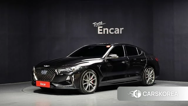 Genesis G70 2018 Черный из Кореи