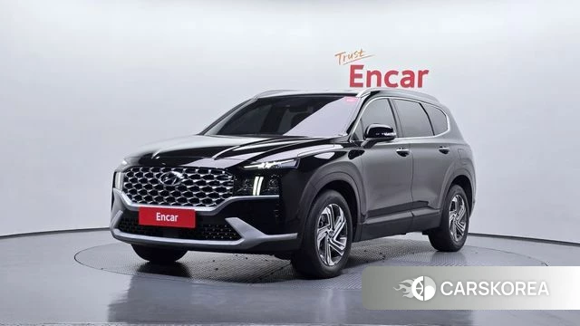 Hyundai The New Santa Fe 2021 Черный из Кореи