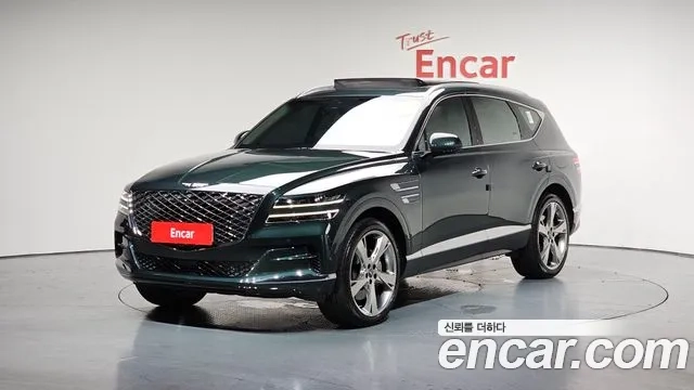 Genesis GV80 2022 Темно-зеленый из Кореи