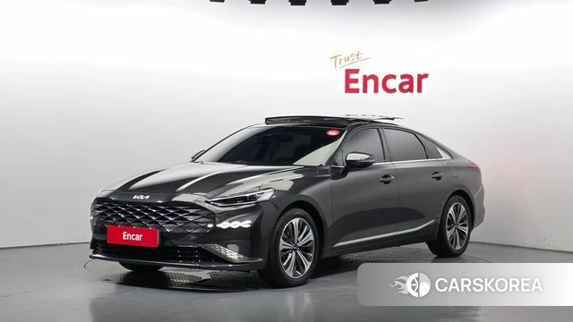 Kia K8 2021 Серый из Кореи